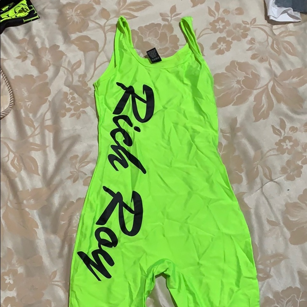 Lime Green Body Suit